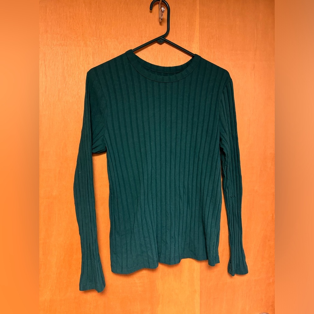 A NEW DAY long sleev green shirt size L